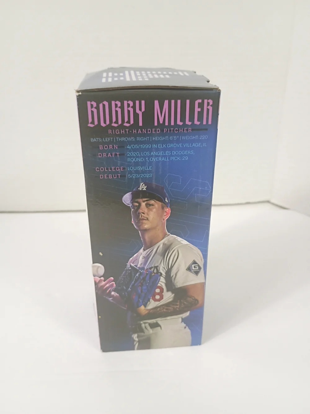 Bobby Miller Bobblehead 2024 SGA 7/3/24 Dodgers